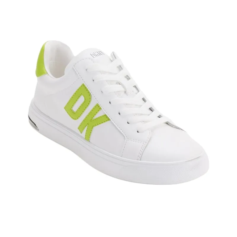 DKNY BENI Low-Top Skateboard Shoes Women's White-2