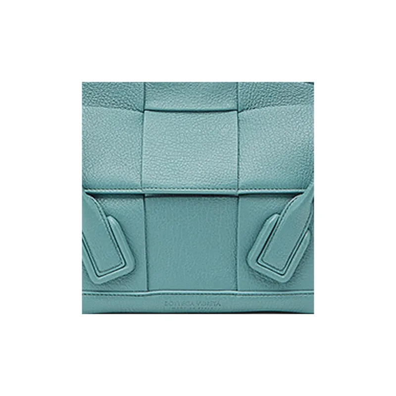 Bottega Veneta ARCO Sheepskin Handbag Trumpets Women's Storm Blue-2