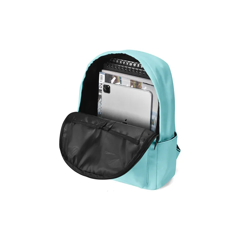 TURN UP Polyester Backpack Regular Unisex Blue-2