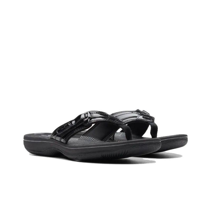 Clarks Flip Flops Women's Black-2