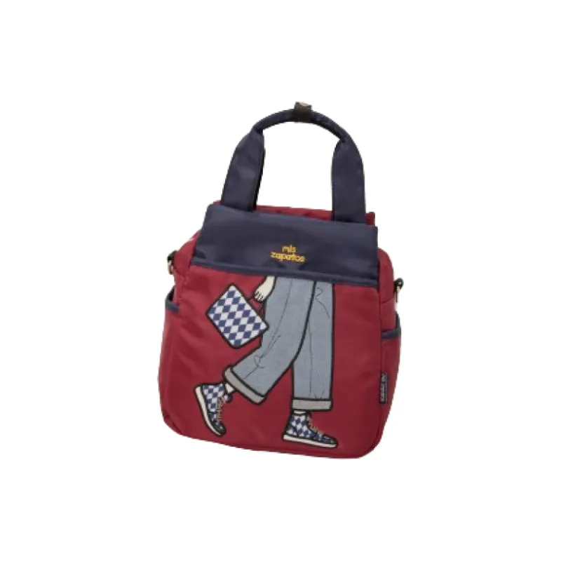 MISZAPATOS Nylon Shoulder Bags Handbags Regular Women's Black Navy Blue Burgundy Pink Gray Sky Blue-4