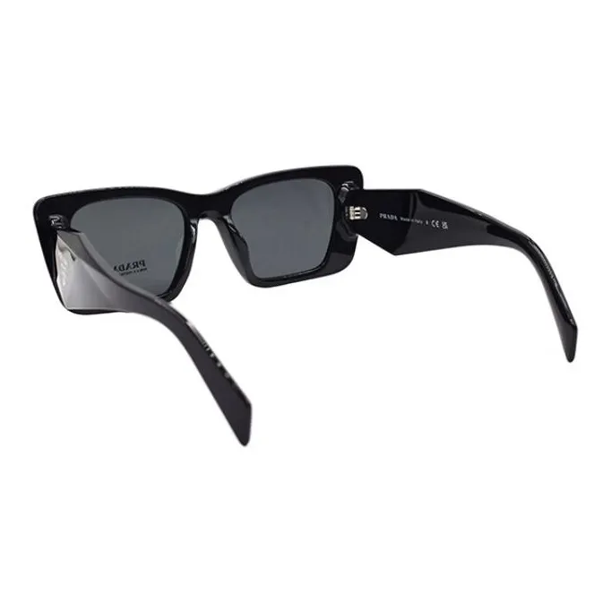 PRADA Plate Frame Rectangular Sunglasses Women's-3