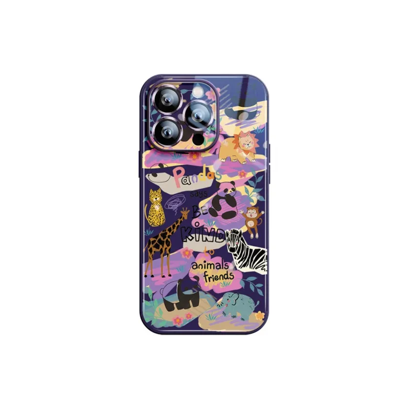 Sen Dog Glass Material Phone Cases Applicable To IPhone15Promax/Pro/Plus/14/13/12 Original Design Artistic-6