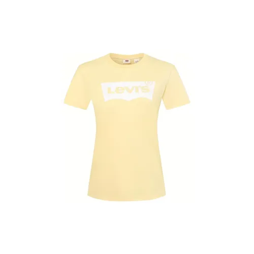 Levis T-Shirts Women's Yellow