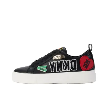 DKNY Low-Top Skateboard Shoes Women's Black