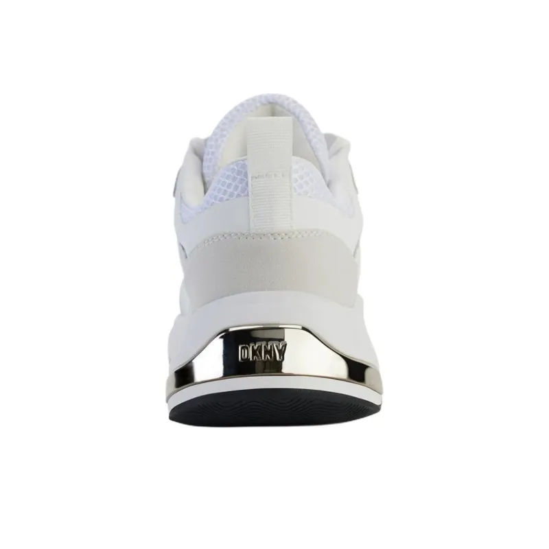DKNY JUNA Low-Top Casual Shoes Women's White-4