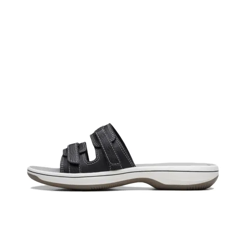 Clarks Foam Sole Slide Slippers Women's Black