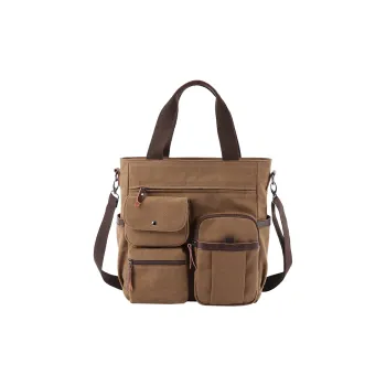 MOYYI Canvas Bag Crossbody Bag Messenger Bag Men's Multicolor