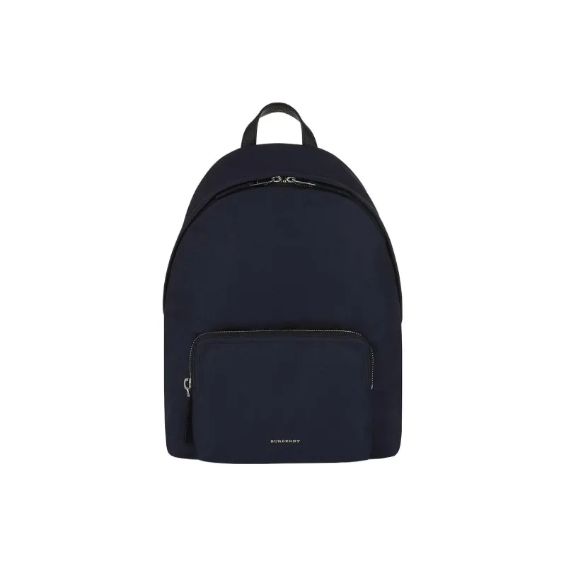 Burberry Canvas Portable Backpack Regular Men's Dark Blue-0