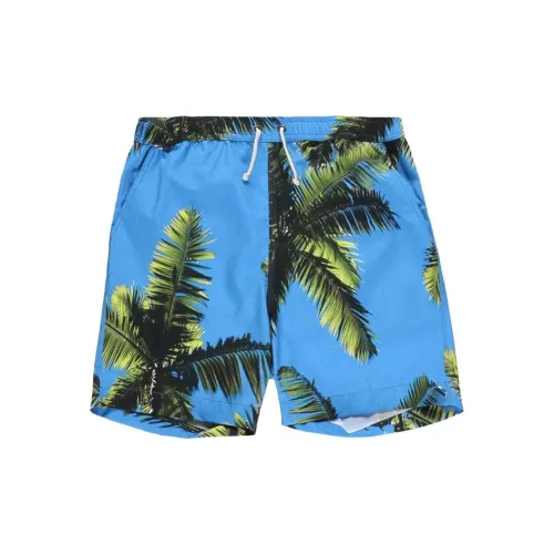  Sky Inn Palm Tree-print Swim Shorts