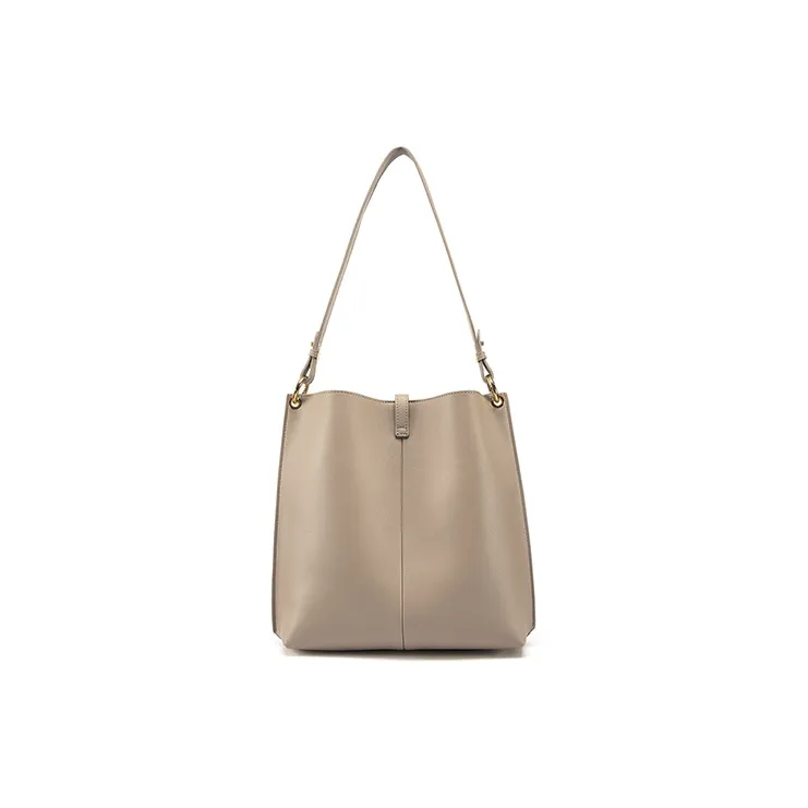 YOCAMU Genuine Leather Tote Bag Shopping Bag Portable Crossbody Bag Shoulder Bag Women's Multicolor-6