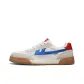 Beige Blue Red
