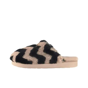 Inuikii Wrap-toe Slippers Women's Brown Black