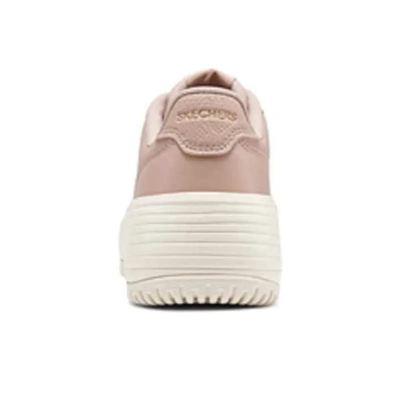 Skechers Court Classics Breathable Support Low Top Skateboard Shoes Women's Umber-3