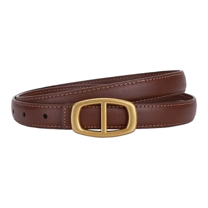 CARTELO Cow Leather Belts Women's Width 2.0cm-0