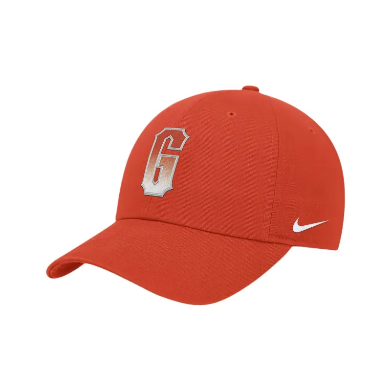 Nike Cotton Baseball Caps Men's Orange-0