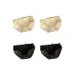 4 Pack (Cream Skin Tone+Cream Skin Tone+Elegant Black+Elegant Black)