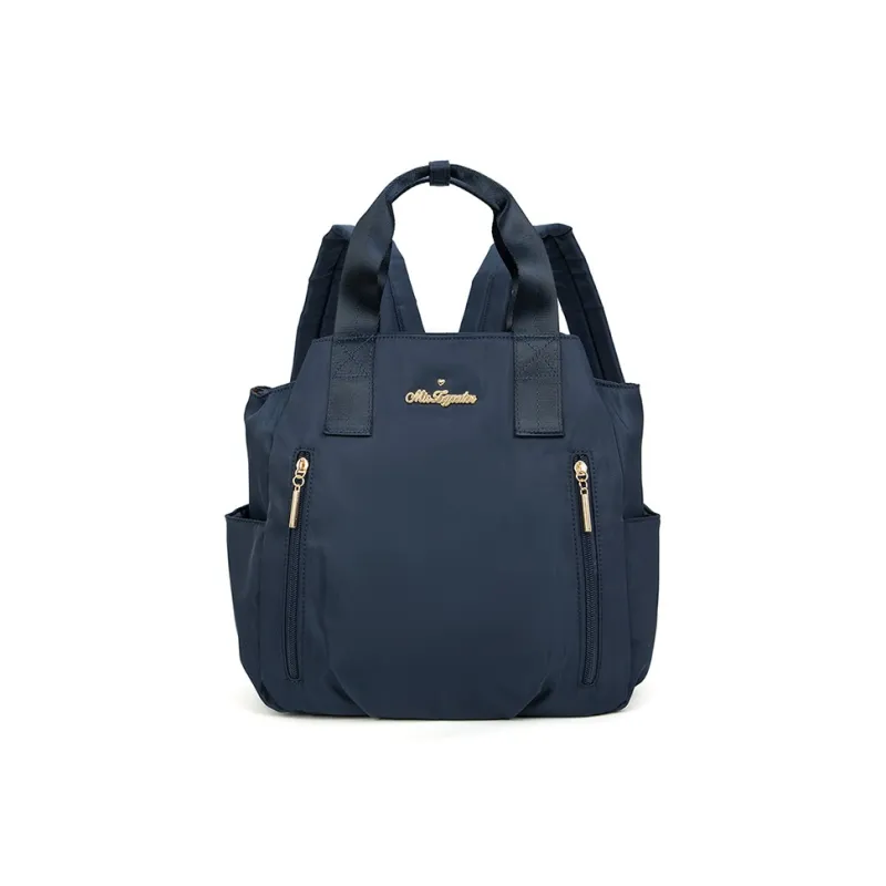 MISZAPATOS Nylon Fabric Backpack Unisex-13