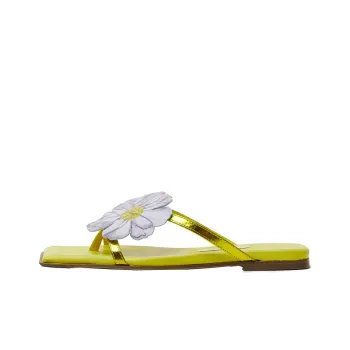 MIISTA Flip Flops Women's Yellow