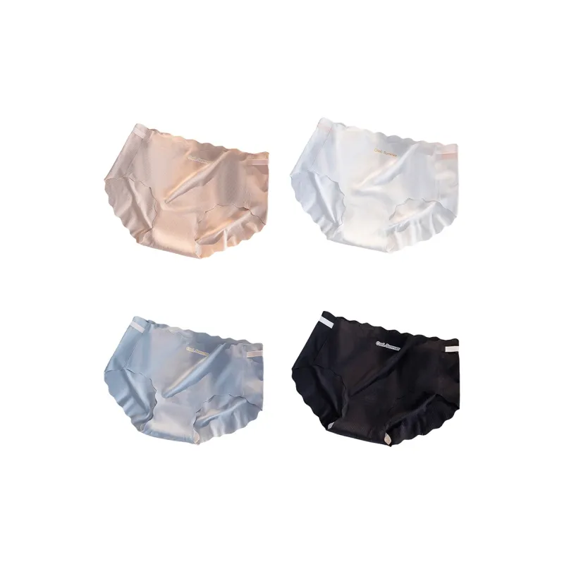 Flowers In Water Underpants Women's 4 Pack-6