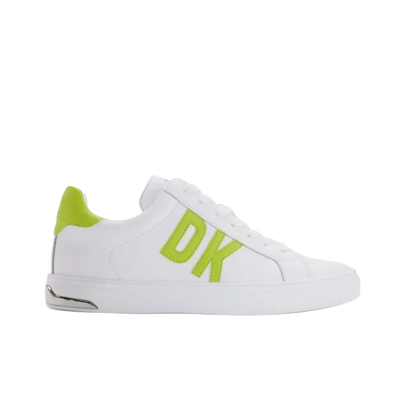 DKNY BENI Low-Top Skateboard Shoes Women's White-1