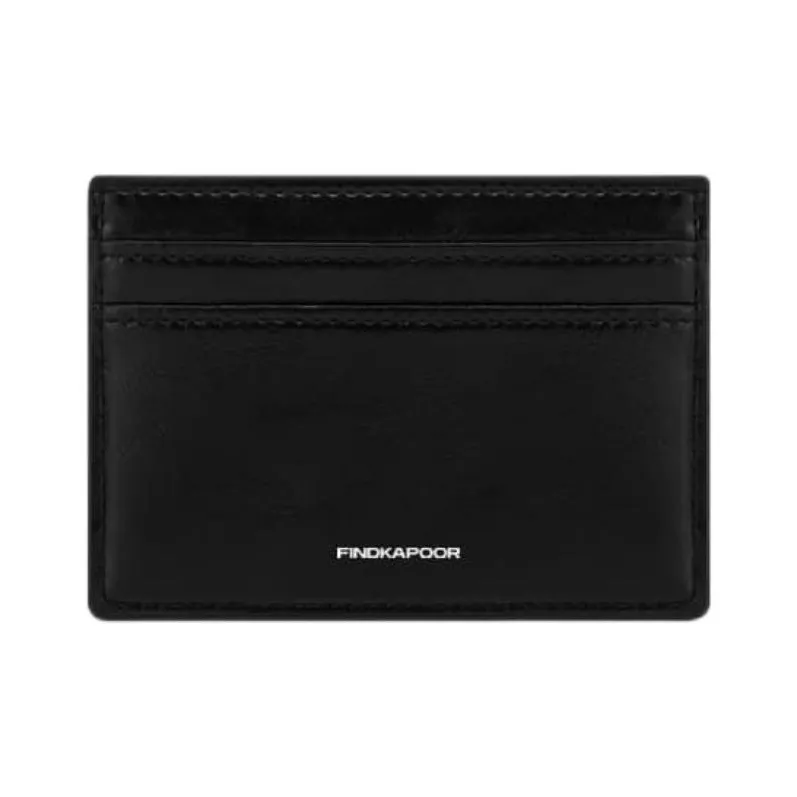 FIND KAPOOR Pure Vegan Leather Wallets Card Holders Women's Black-2