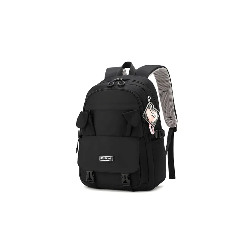 Deli Bear Durable Material Backpack Regular Unisex Black/Purple/Blue/Pink-1
