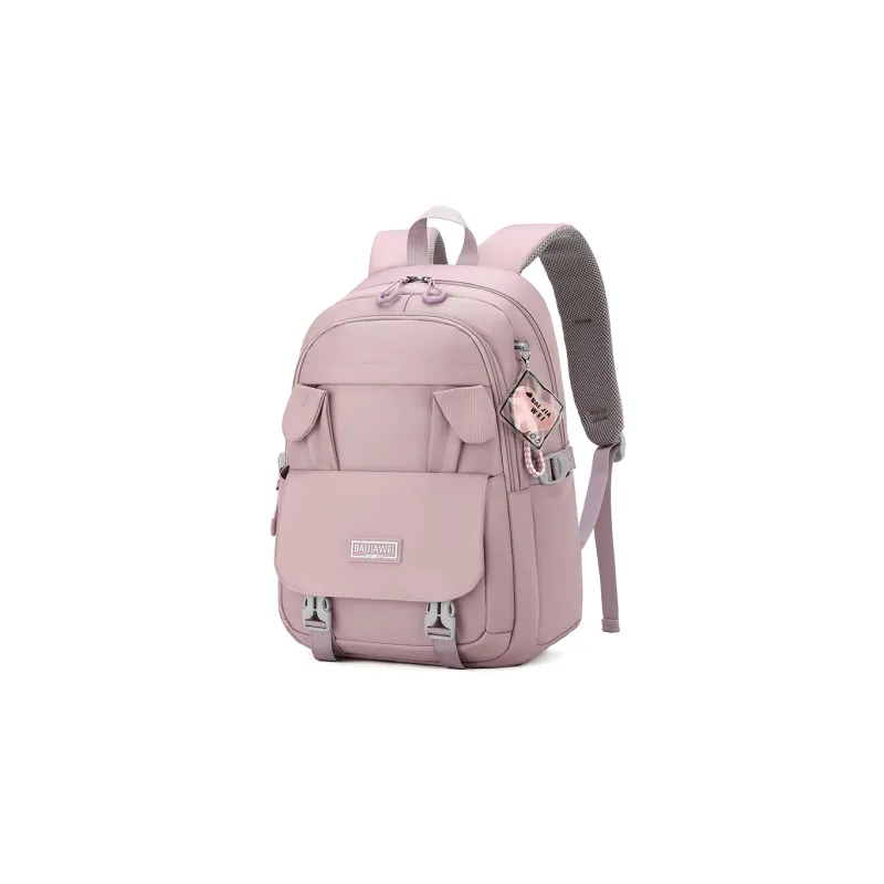 Deli Bear Durable Material Backpack Regular Unisex Black/Purple/Blue/Pink-3