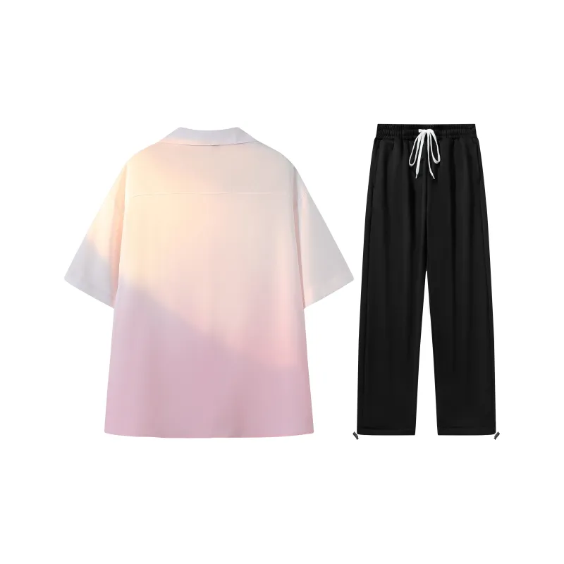 A.X.S.K Shirt Matching Set Unisex-14