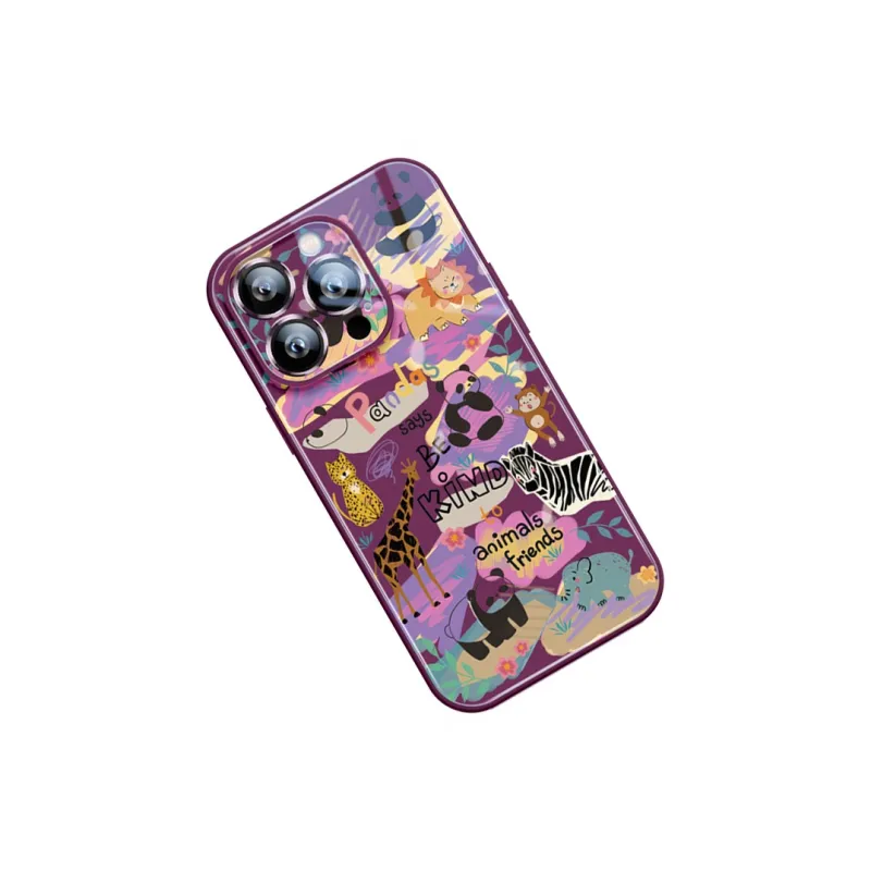 Sen Dog Glass Material Phone Cases Applicable To IPhone15Promax/Pro/Plus/14/13/12 Original Design Artistic-16