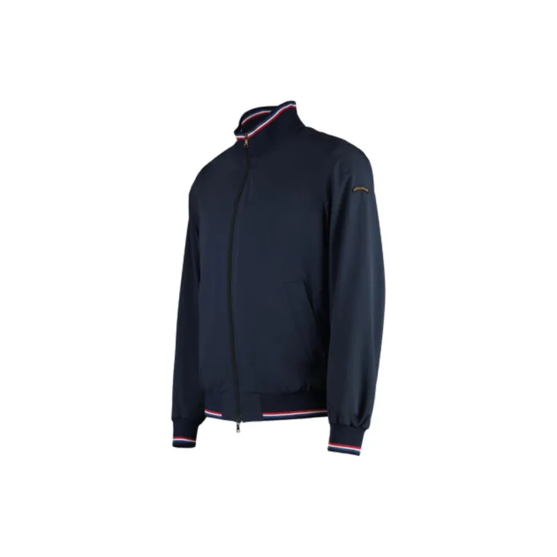 Paul & Shark Stripe Detailing Zip Jacket-1