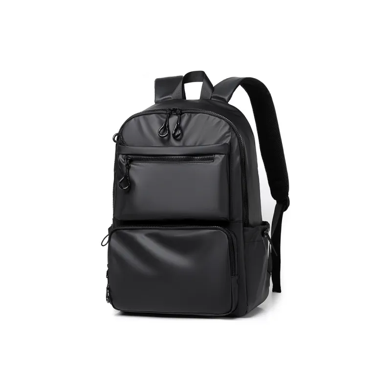 Venerable Brahma Water Repellent Fabric Backpack Regular Unisex Black/Gray/Blue-0