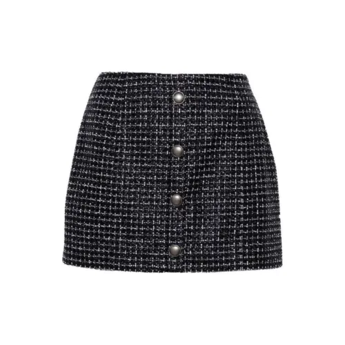 Alessandra Rich Casual Short Skirts Women's Blue