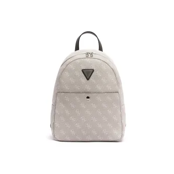 GUESS PU Good Looking Versatile Girlish Backpack Regular Women's Greige
