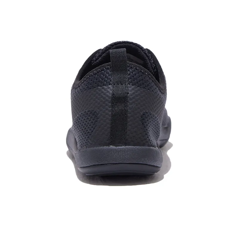 HOT POTATO Breathable Coverage Lightweight Low Top Casual Running Shoes Unisex Black-4