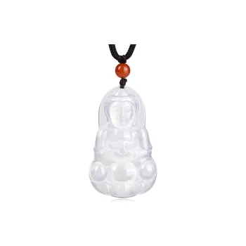 Lingxiang Yurun Chalcedony Necklaces Unisex