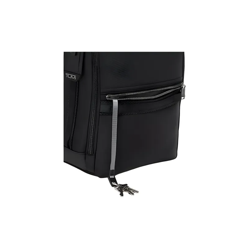TUMI Alpha Bravo Polyamide Backpack Medium Size Men's Black-4