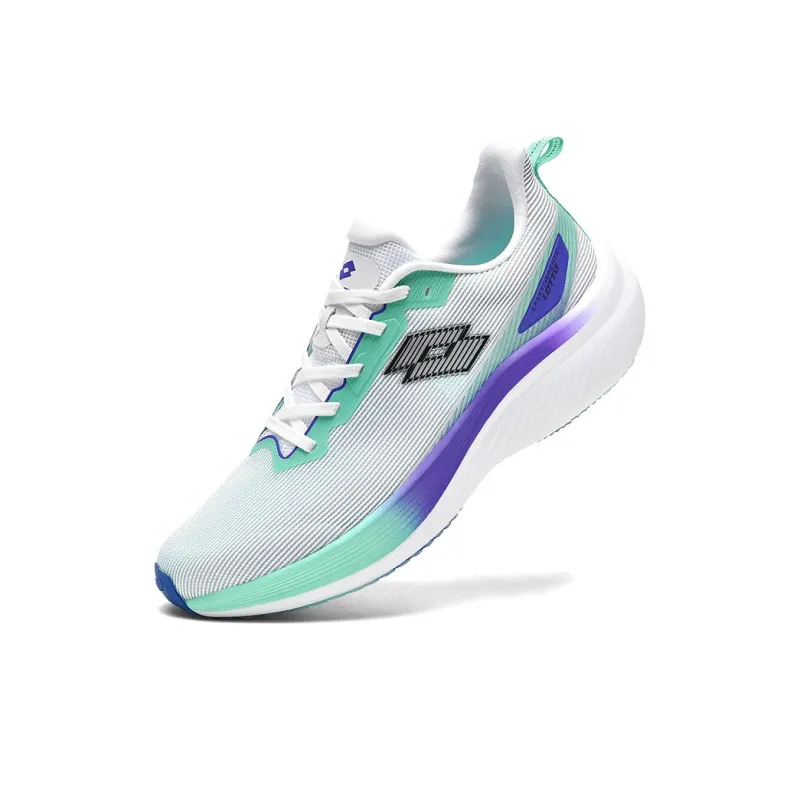 LOTTO Diamond Running Shoes Men Low Top White-2