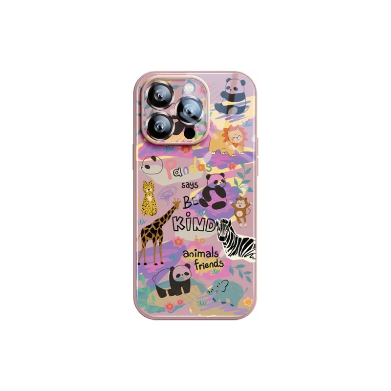 Sen Dog Glass Material Phone Cases Applicable To IPhone15Promax/Pro/Plus/14/13/12 Original Design Artistic-3