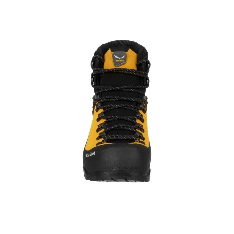 SALEWA ORTLES ASCENT MID GORE-TEX Anti-Slip And Wear-Resistant Water-Resistant High-Top Trekking Shoes Men's Yellow-1