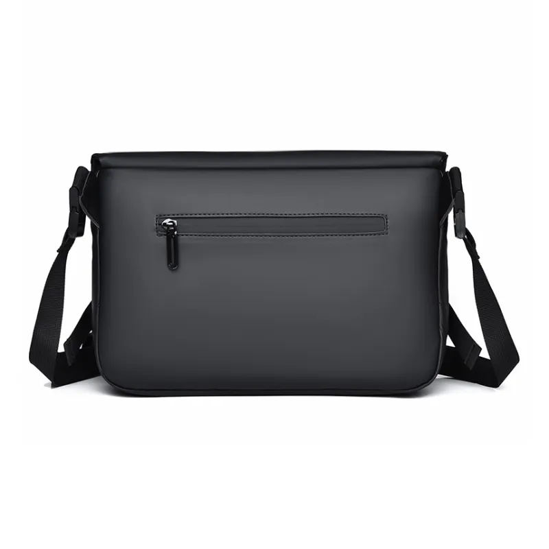 Venerable Brahma Abrasion Resistant Material Shoulder Bag, Crossbody Bag Men's Black/Gray/Blue-4