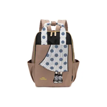 MISZAPATOS Nylon Fabric Backpack Women's