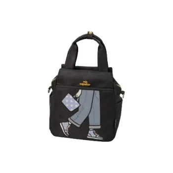 MISZAPATOS Nylon Shoulder Bags Handbags Regular Women's Black Navy Blue Burgundy Pink Gray Sky Blue