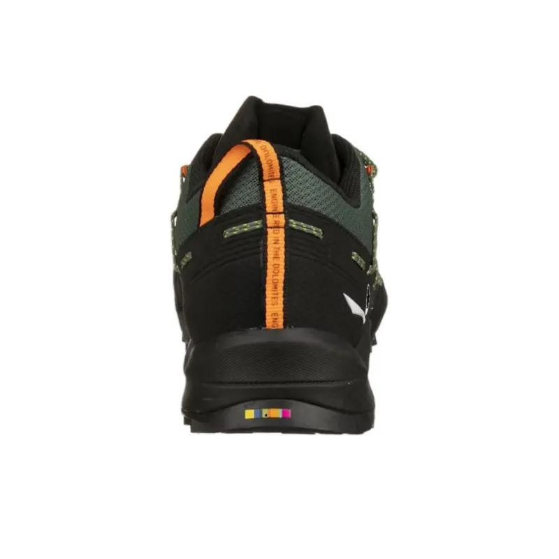 SALEWA Wildfire 2 Anti-Slip Wear-Resistant Low-Top Hiking Shoes Men's Green Black-4