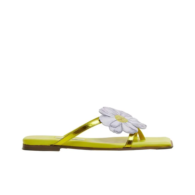 MIISTA Flip Flops Women's Yellow-1