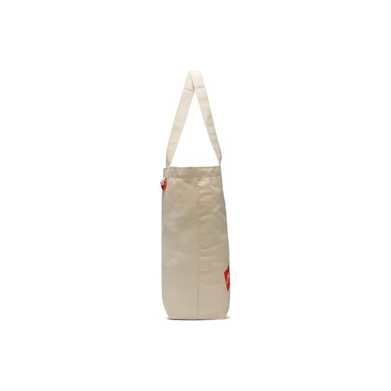 Nike Heritage Cotton Tote Bag Shopping Bag Handbag Regular Unisex Orange Natural-2