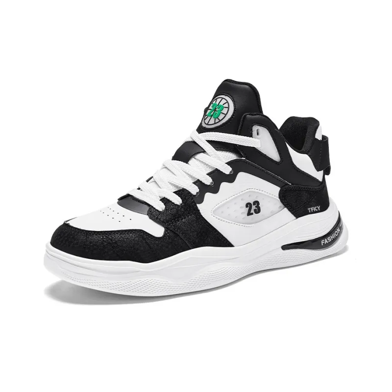 TFKY Thicker Bottom Increases Cushioned Slip-Resistant Breathable Casual Shoes Men's-1