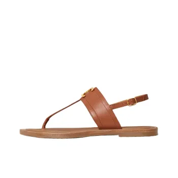 CELINE Strap Sandals Women's Tawny