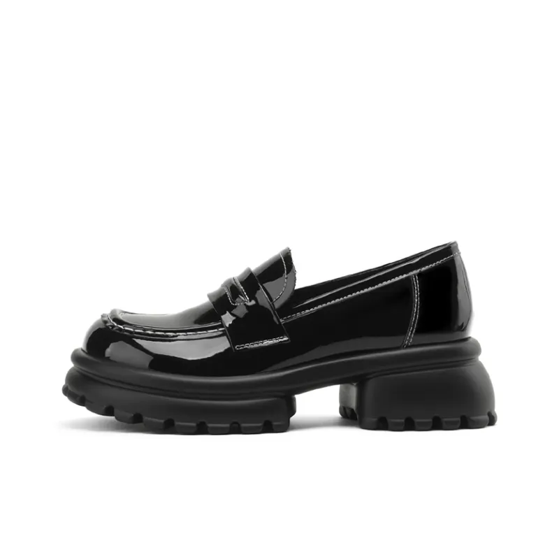 JOSINY Loafers Women's Black/Beige-0