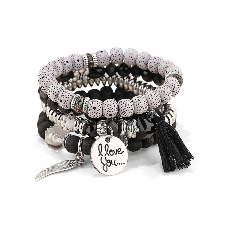 Shiban Glass Beads Bracelets Women's-1